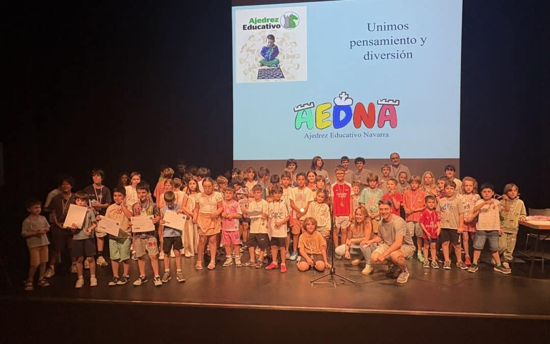 fin del curso ajedrez educativo AEDNA-Civivox 2026-
